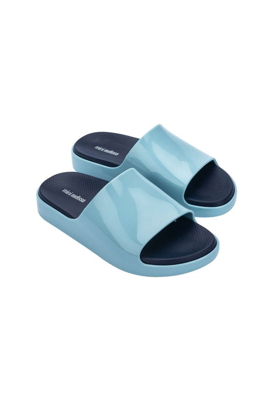 Sky Blue כפכפי סלייד מיני מליסה | 29-35 MELISSA