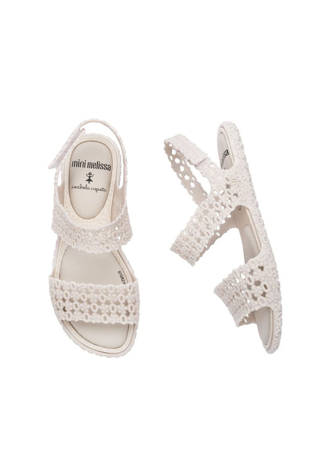 Light Gray סנדלים MINI MELISSA X ISABELA CAPETO | 31-35 MELISSA