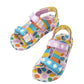 Gray סנדלים עם סגירת סקוץ' 31-35 | MINI MELISSA X FÁBULA MELISSA