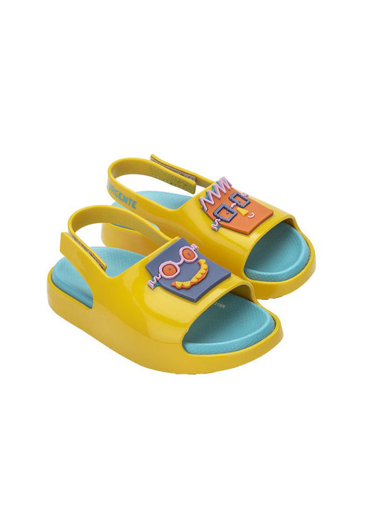 Goldenrod סנדלי סלייד 22-30 | MINI MELISSA X FÁBULA MELISSA