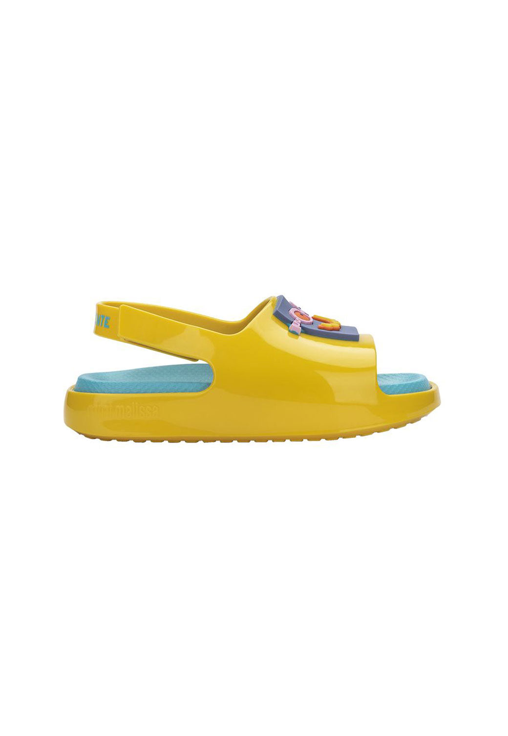 Goldenrod סנדלי סלייד 22-30 | MINI MELISSA X FÁBULA MELISSA