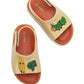 Rosy Brown סנדלי סלייד 22-30 | MINI MELISSA X TARSILA DO AMARAL MELISSA