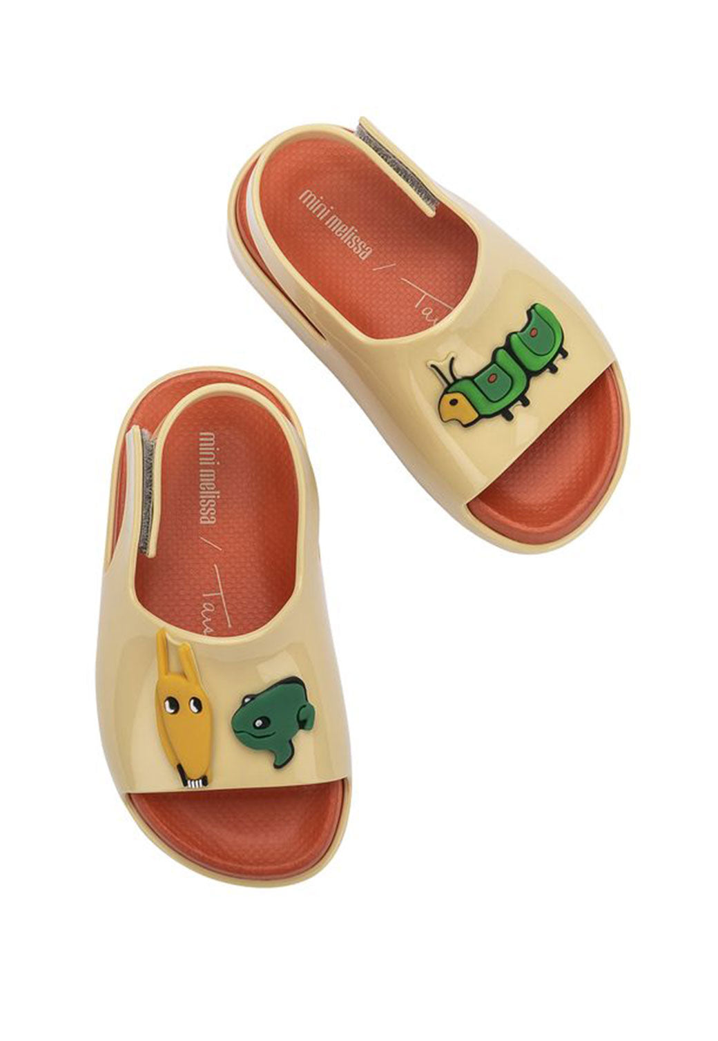 Rosy Brown סנדלי סלייד 22-30 | MINI MELISSA X TARSILA DO AMARAL MELISSA