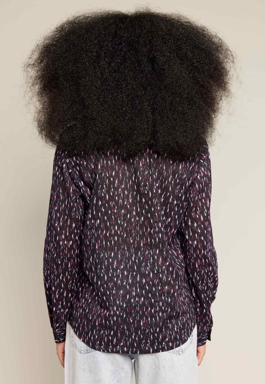 Dark Slate Gray חולצה מכופתרת ארוכה לנשים SCOTCH & SODA