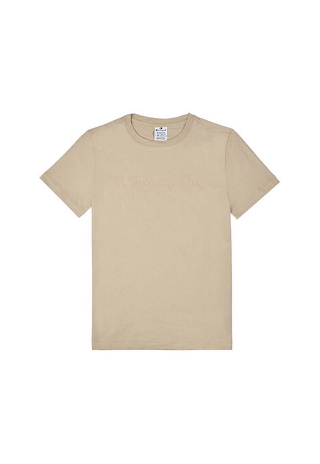 Tan LEGACY-CREWNECK T-SHIRT טי שירט קצרה CHAMPION