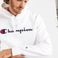 White Smoke סווטשירט HOODED SWEATSHIRT WHT CHAMPION