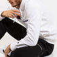 Black סווטשירט HOODED SWEATSHIRT WHT CHAMPION