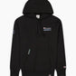 Black ROCHESTER-HOODED SWEATSHIRT קפוצ'ון CHAMPION