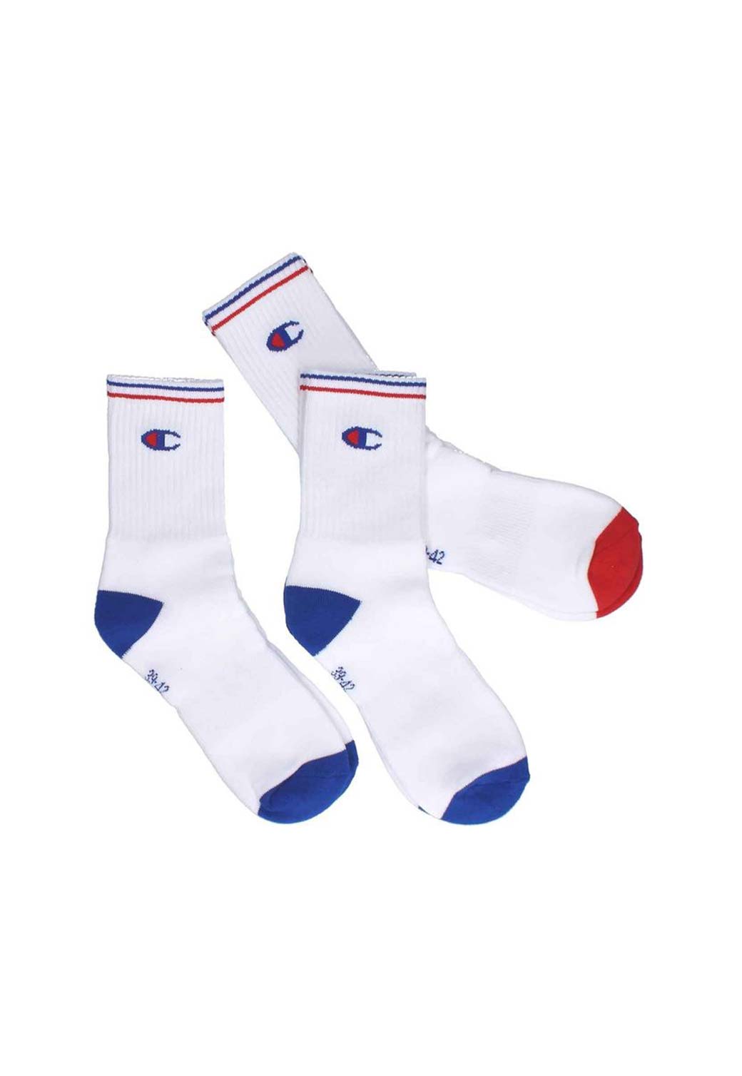 Lavender UNDERWEAR - 3PK CREW SOCKS זוג גרביים CHAMPION