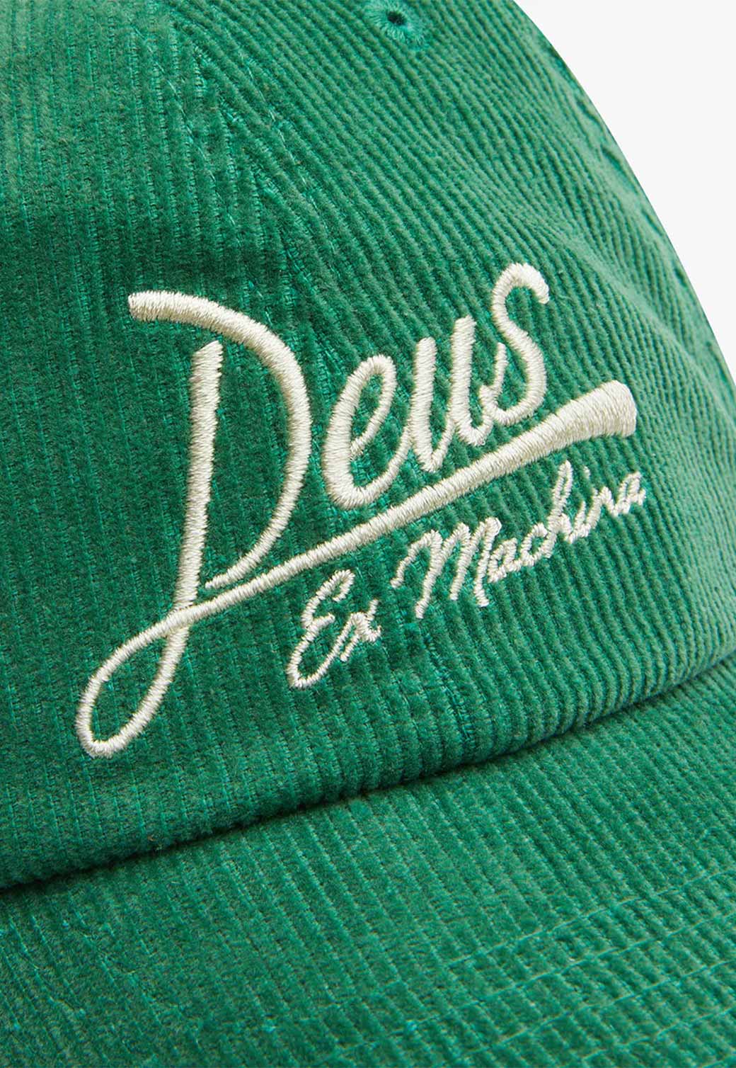 Sea Green כובע מצחיה קורדרוי Speciality Dad Cap DEUS EX MACHINA