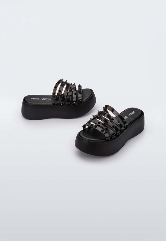 Lavender כפכפי פלטפורמה לנשים Melissa X Jean Paul Gaultier MELISSA