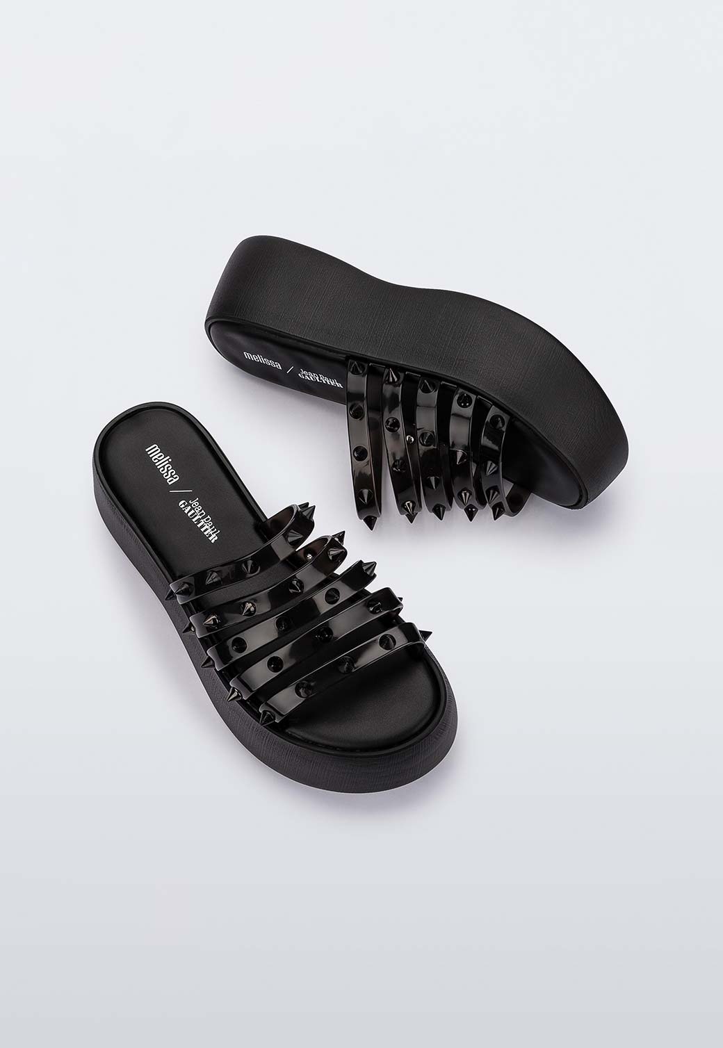 Lavender כפכפי פלטפורמה לנשים Melissa X Jean Paul Gaultier MELISSA