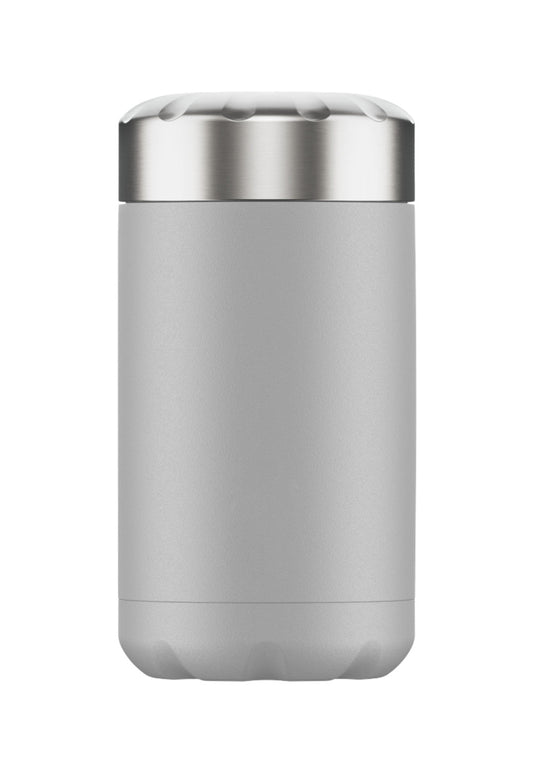 Dark Gray קופסת אוכל שומרת חום אפורה CHILLY'S