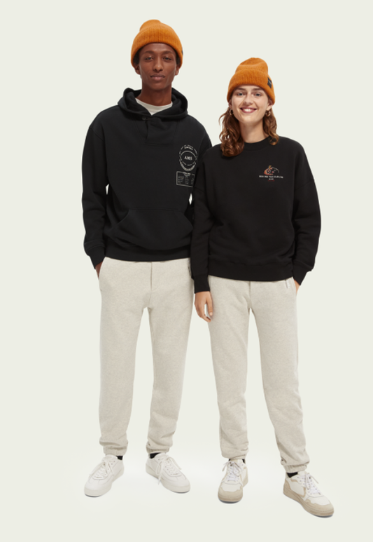 Antique White מכנסי טרנינג ארוכים UNISEX SCOTCH & SODA