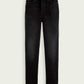 Black ג'ינס ארוך לנשים LINE SUPER HIGH RISE SKINNY SCOTCH & SODA