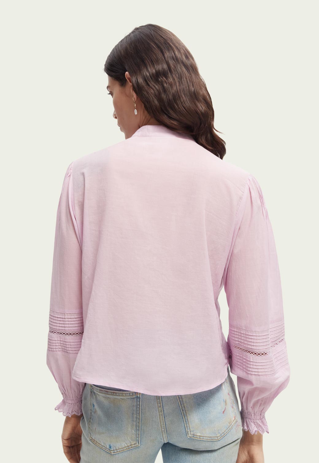 Light Gray חולצה מכופתרת לנשים SCOTCH & SODA