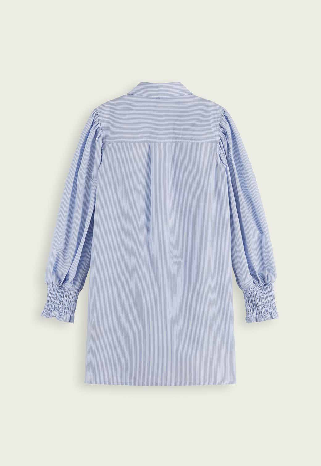 Light Gray שמלת מידי עם כפתורים | ילדים SCOTCH & SODA