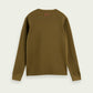 Dark Olive Green טי-שירט ארוכה לגברים SCOTCH & SODA