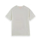 Light Gray טי-שירט קצרה לגברים SCOTCH & SODA