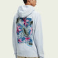Light Gray קפוצ'ון עם הדפס פרחוני לגברים SCOTCH & SODA