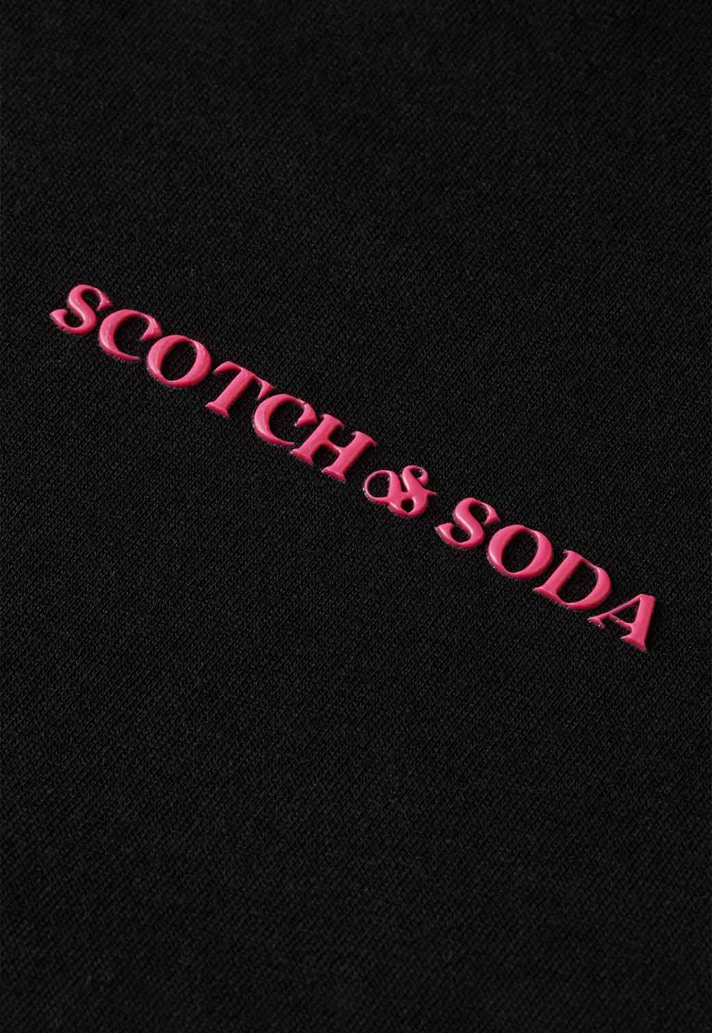 Black טי-שירט קצרה יוניסקס SCOTCH & SODA