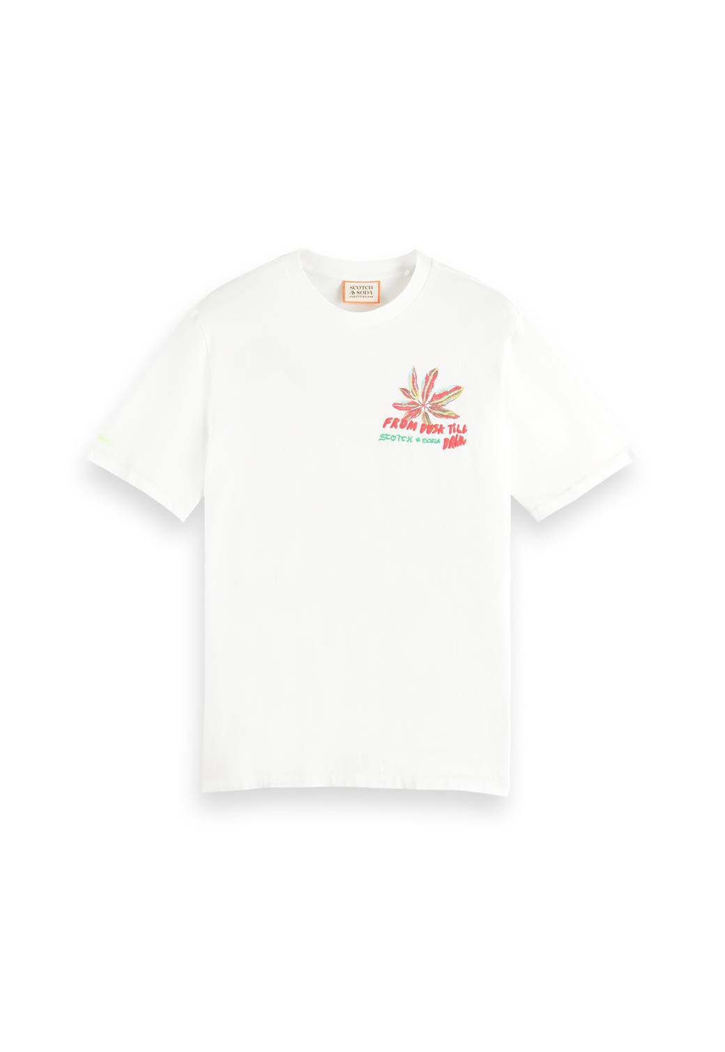 White Smoke FESTIVAL AW T-SHIRT טי שירט קצרה SCOTCH & SODA