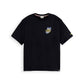 Black COTTON IN CONVERSION GRAPHIC LOOSE FIT T-SHIRT טי שירט קצרה SCOTCH & SODA