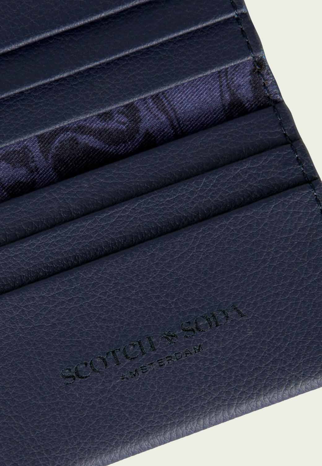 Dark Slate Gray FOLDED CARDHOLDER מחזיק כרטיסים SCOTCH & SODA