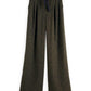 Dark Slate Gray ELENI - HIGH RISE WIDE LEG PRINTED PYJAMA PANT מכנסיים ארוכים SCOTCH & SODA