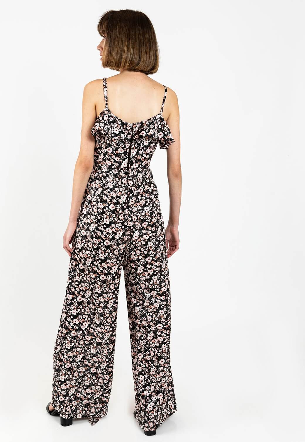 White Smoke אוברול ארוך LLOYD JUMPSUIT SABINA MUSAYEV