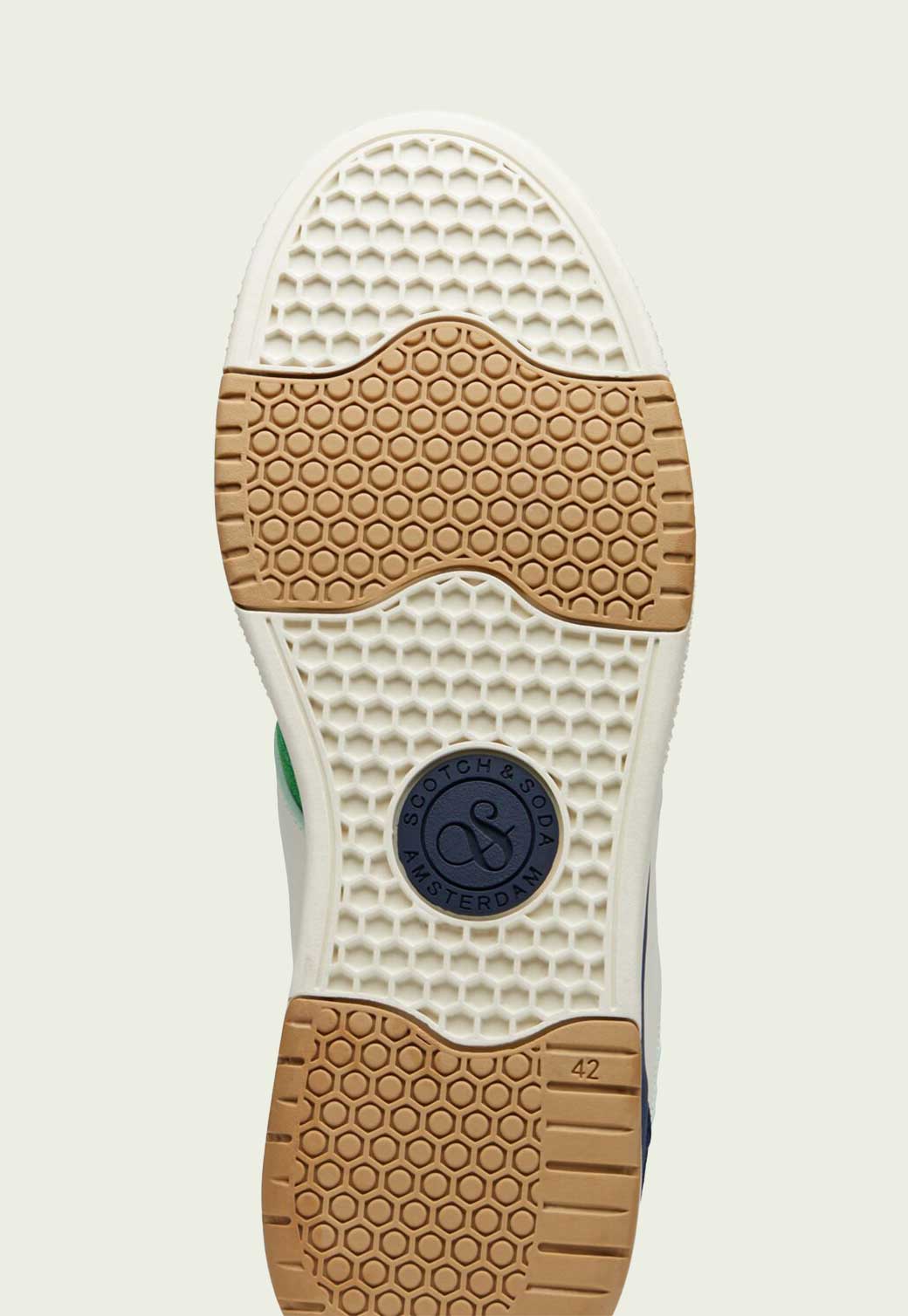 Antique White סניקרס לגברים Court SCOTCH & SODA