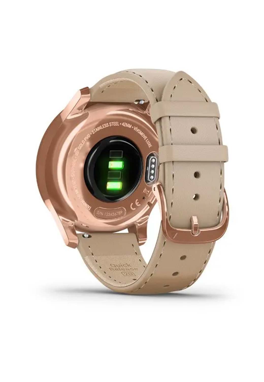 Rosy Brown שעון יד VIVOMOVE LUXE GARMIN