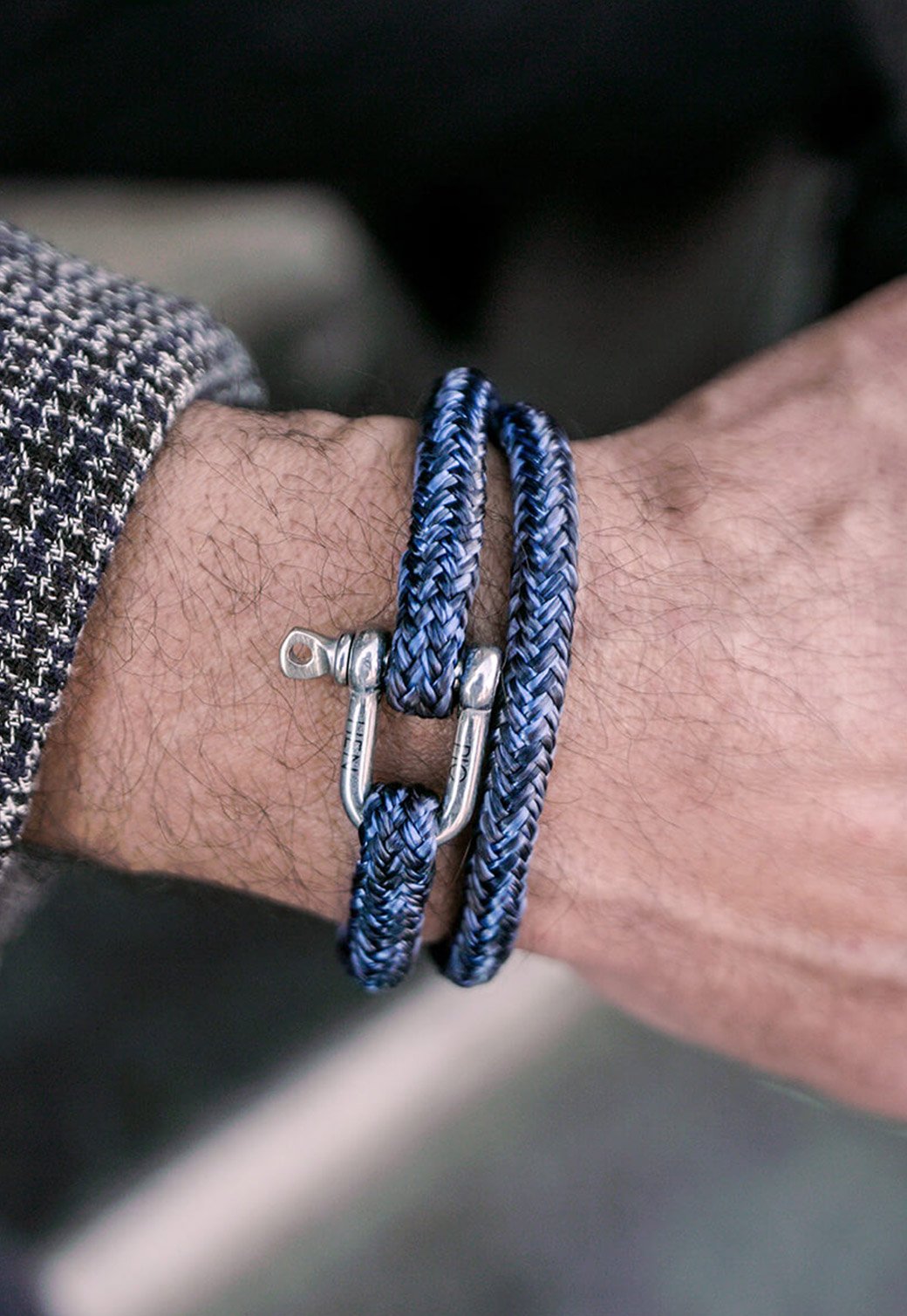 Dark Slate Gray צמיד עם סוגר פרסה SALTY STEVE PIG AND HEN