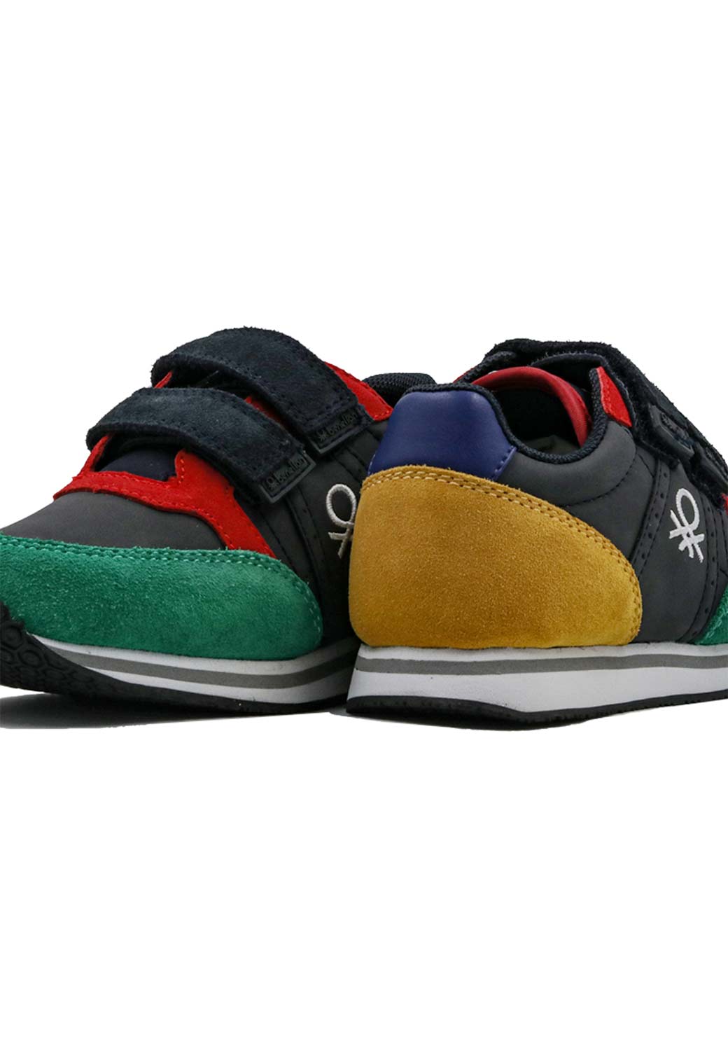 Dark Slate Gray סניקרס צבעוניות לילדים Word BENETTON