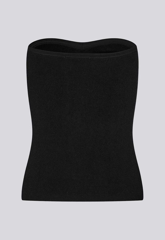 Light Gray סטרפלס סרוג לנשים Diego MODSTROM