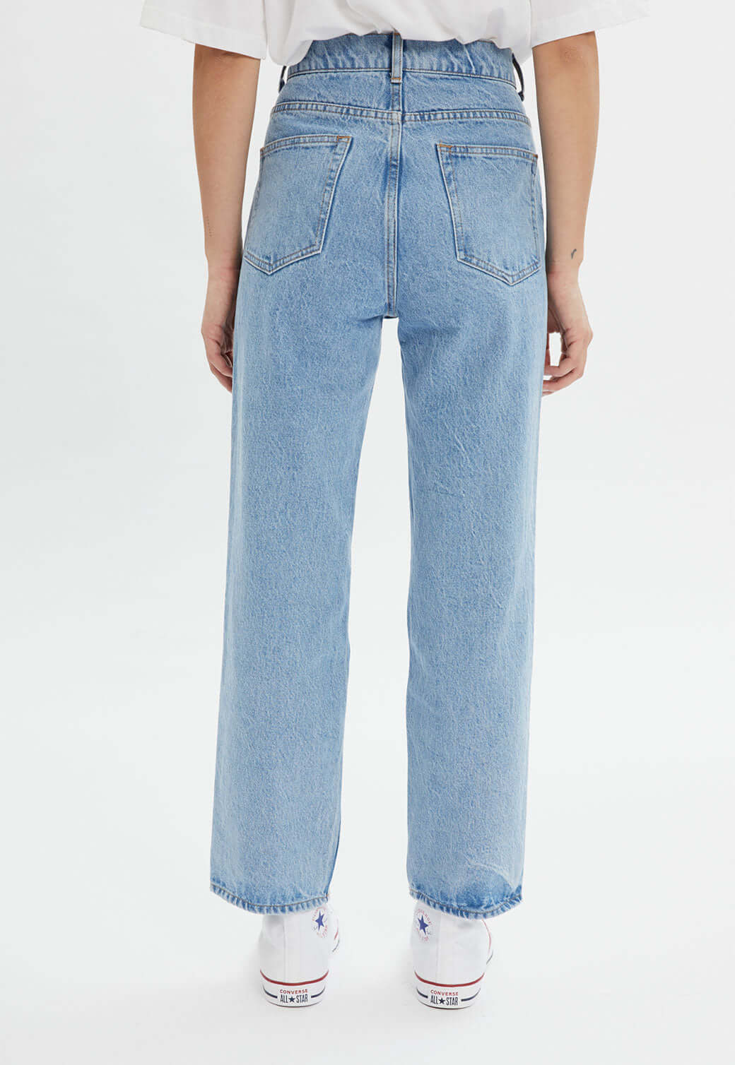 Lavender ג'ינס ארוך CROPPED DENIM TRES