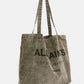 Dark Olive Green תיק צד Underground Tote ALLSAINTS