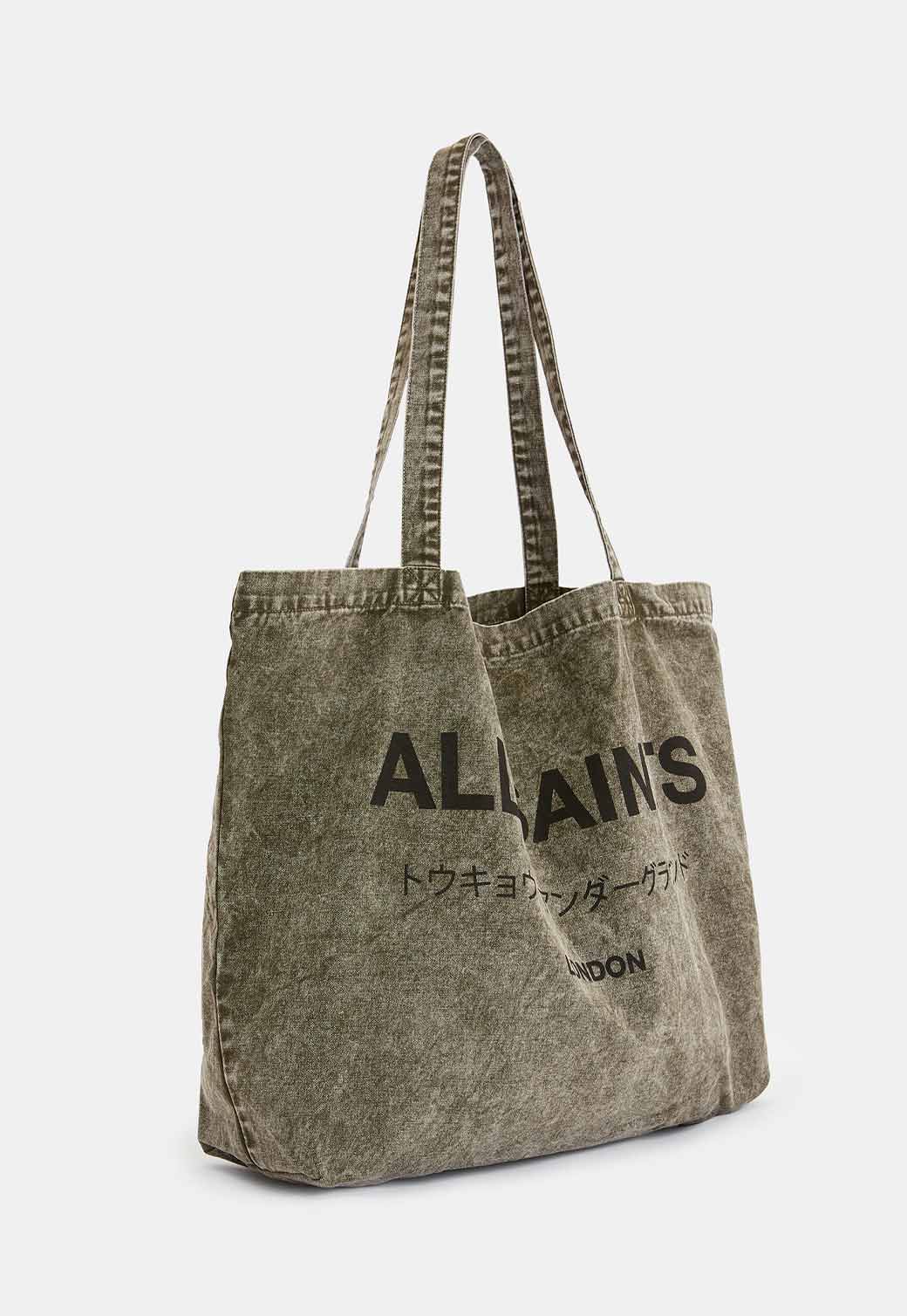 Dark Olive Green תיק צד Underground Tote ALLSAINTS