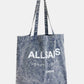 White Smoke תיק צד Underground Tote ALLSAINTS