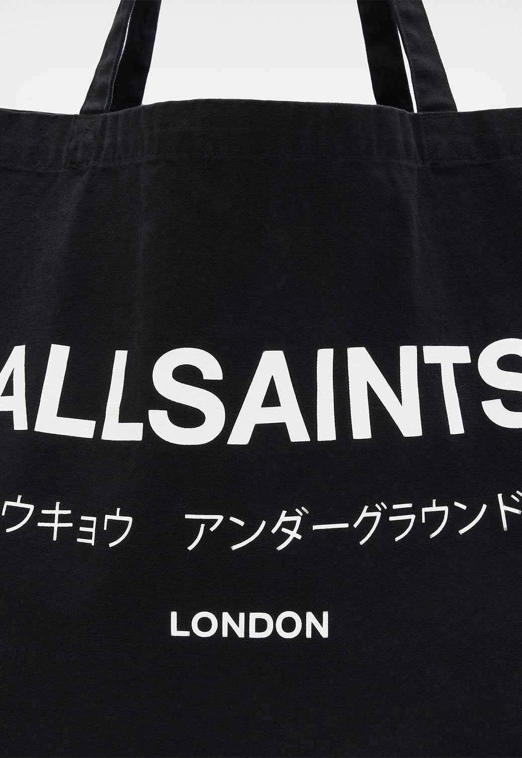 Black תיק צד UNDERGROUND TOTE ALLSAINTS