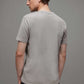 Slate Gray טי שירט קצרה לגברים Ossage ALLSAINTS