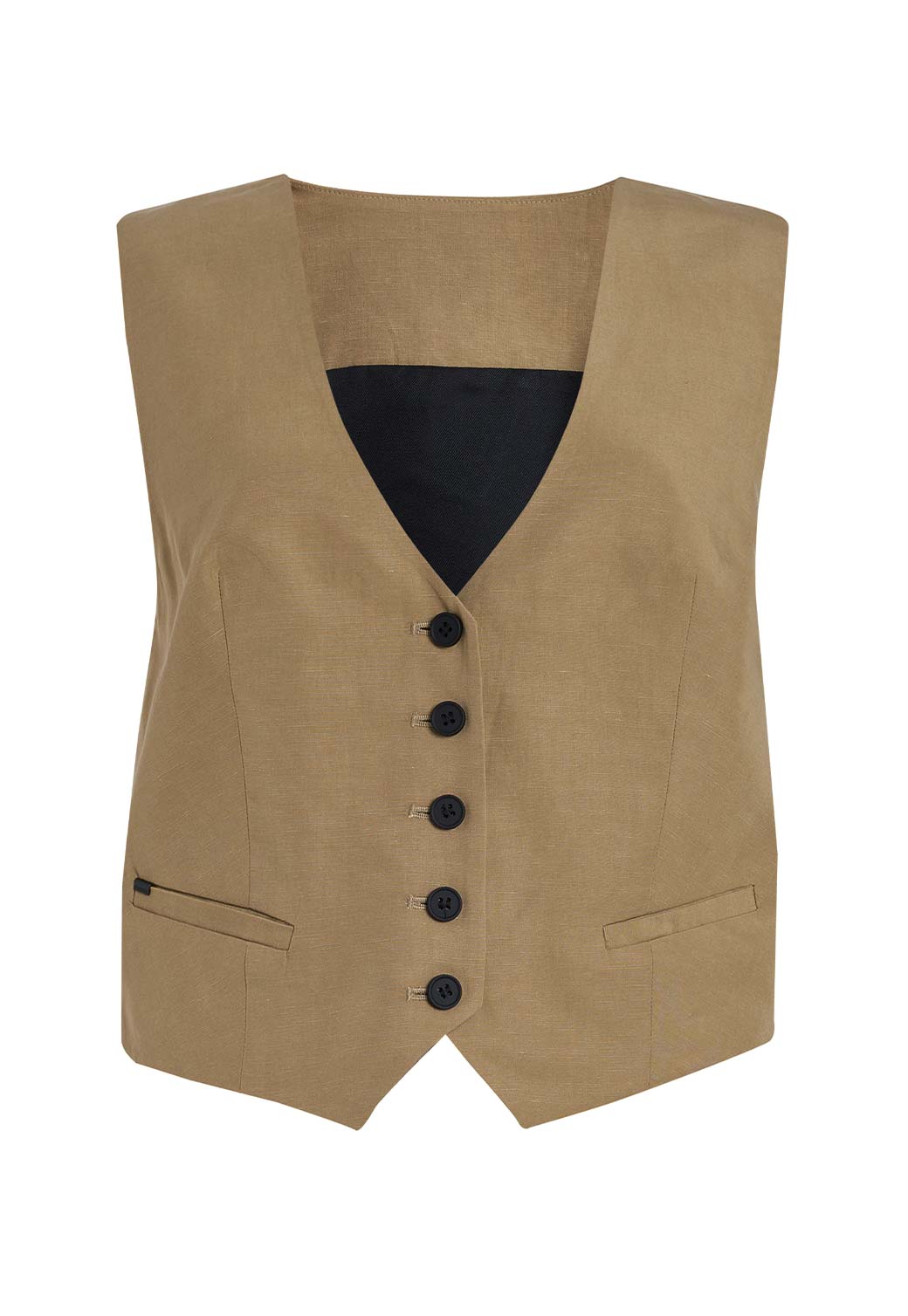 Dim Gray ווסט לנשים Deri Lyn ALLSAINTS