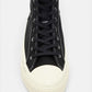 Black סניקרס לגברים Douglas Script High Top ALLSAINTS