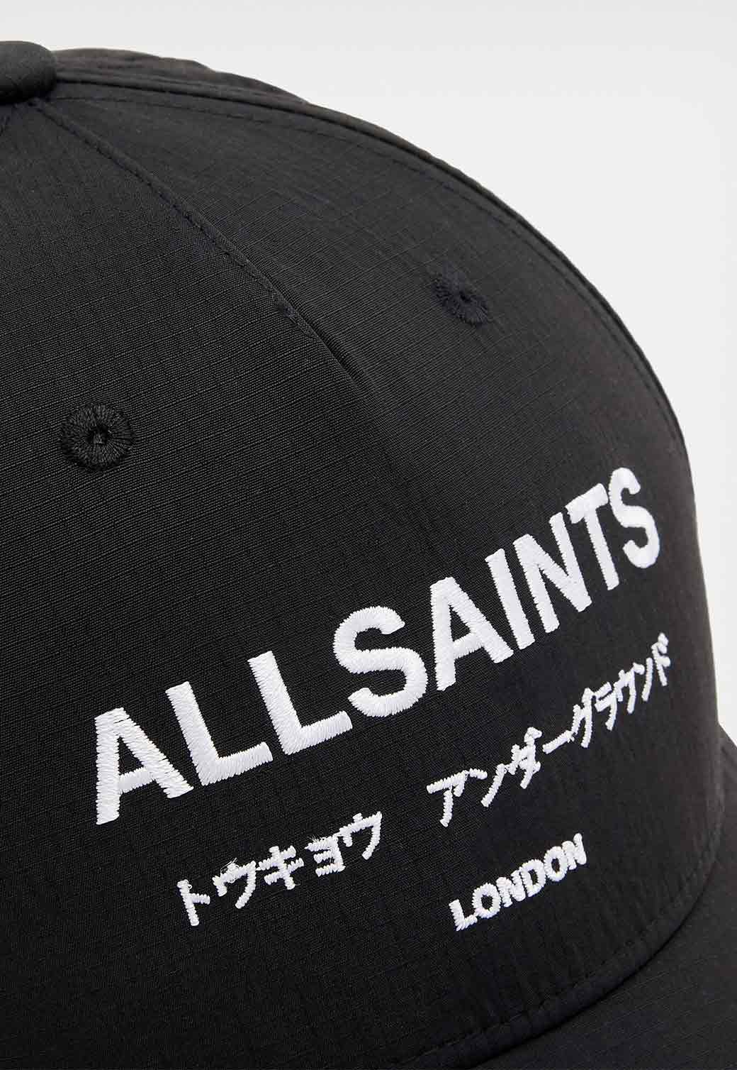 Black כובע מצחיה Underground ALLSAINTS