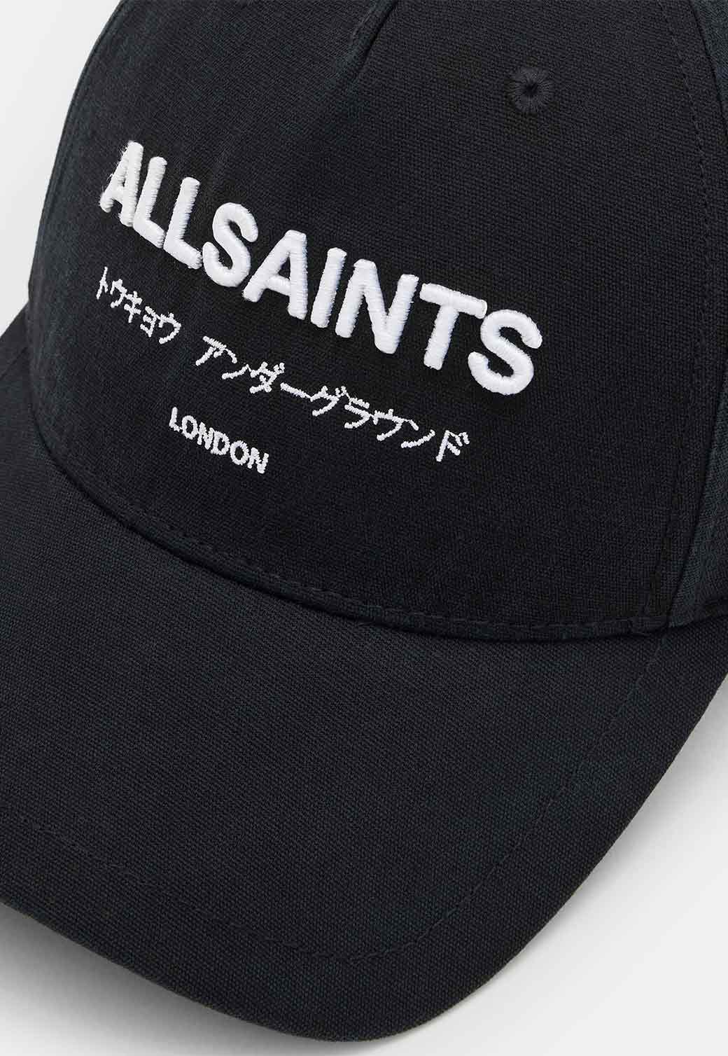 Black כובע מצחיה Underground ALLSAINTS