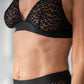 Rosy Brown חזיית משולשים ברלט מנומרת WILD POLISH MESH UNDERSTATEMENT UNDERWEAR