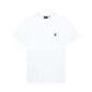 Ghost White טי-שירט קצרה לגברים LYLE & SCOTT