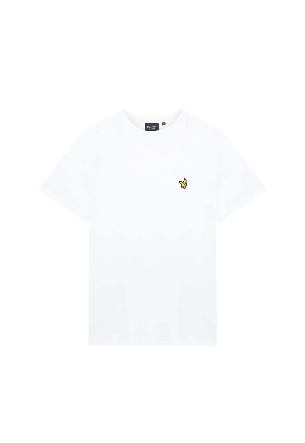 Ghost White טי-שירט קצרה לגברים LYLE & SCOTT