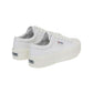 Light Gray סניקרס לנשים Stripe Platform SUPERGA