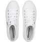 Light Gray סניקרס גבוהות לנשים Hi Top SUPERGA